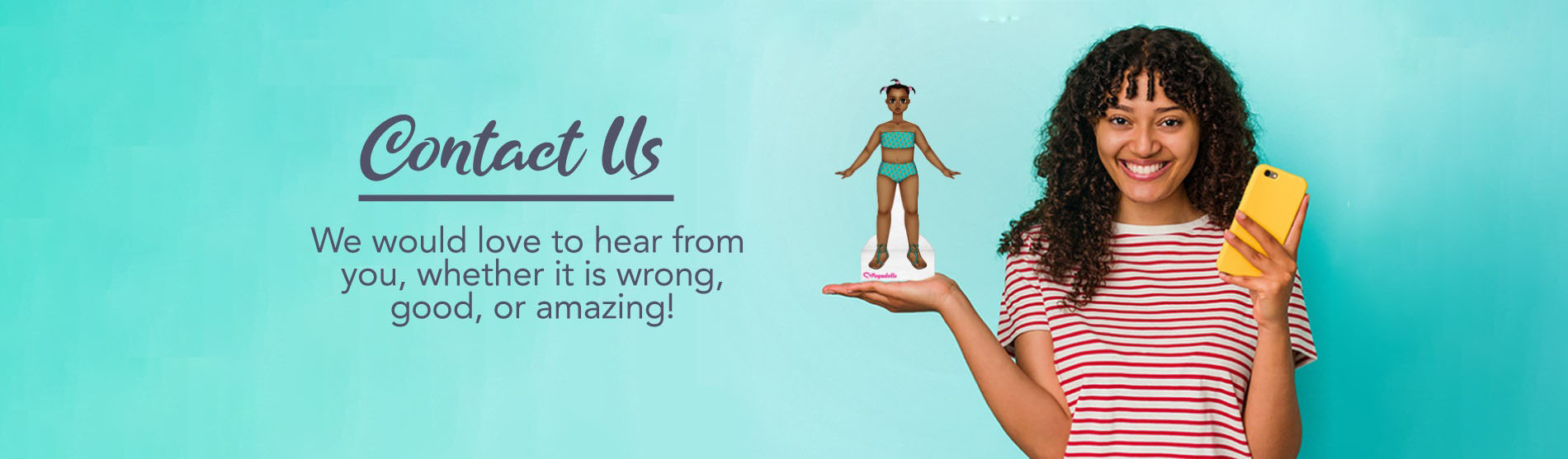 Contact Us Image paper dolls