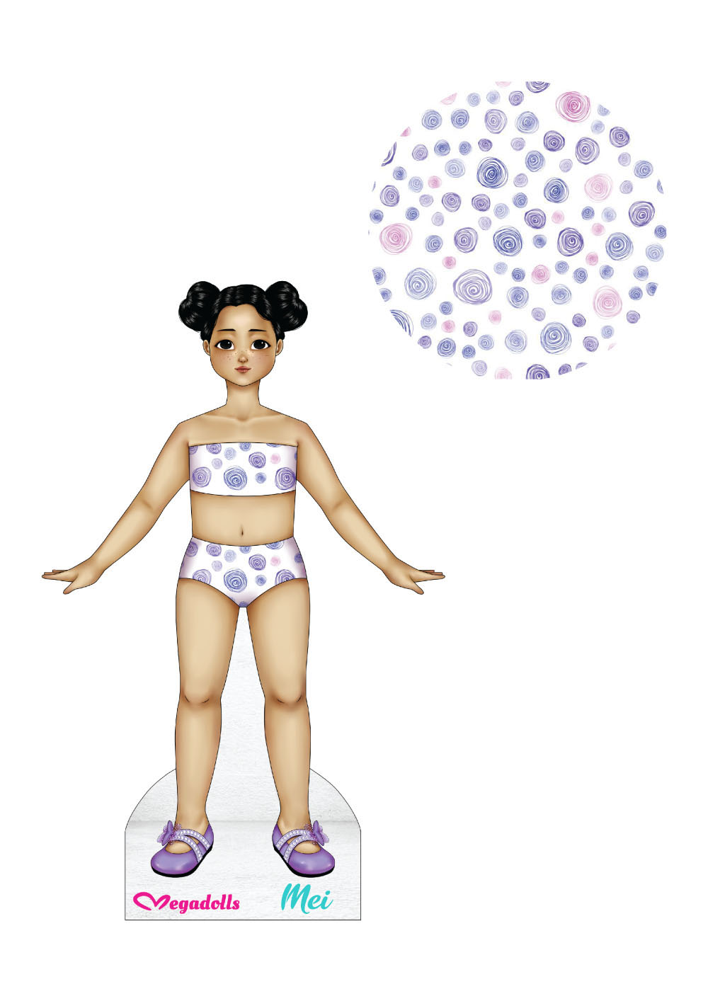 Mei paper dolls