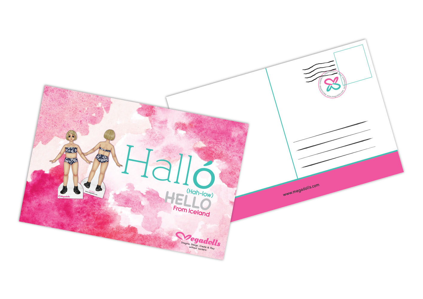 Iceland Hello from Iceland Main image paper dolls