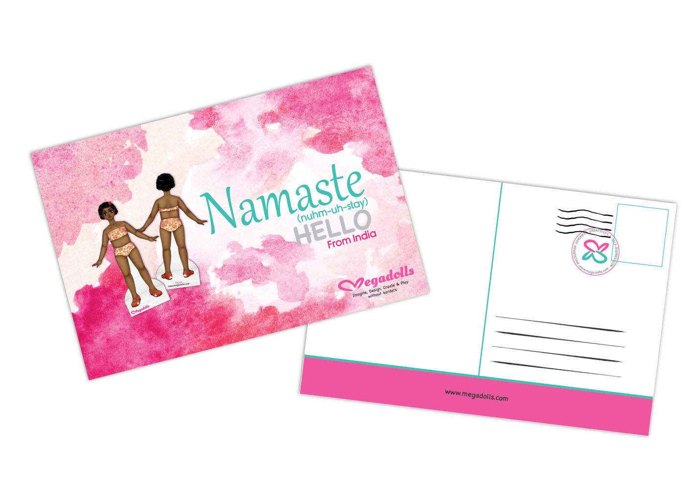Hello from India Main image paper dolls
