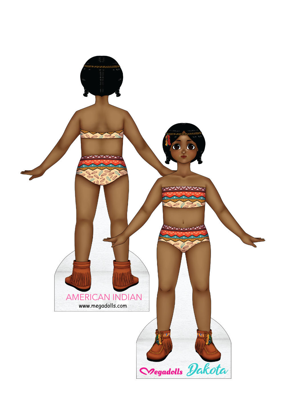 Dakota Dolls from Around the World primary image paper dolls