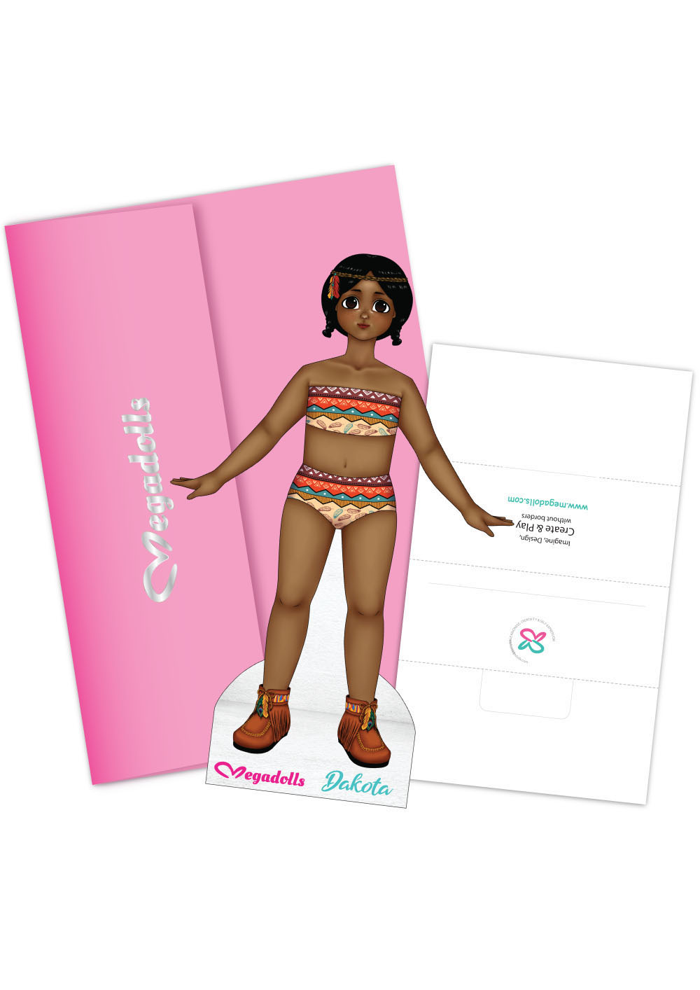 Dakota Dolls from Around the World paper dolls