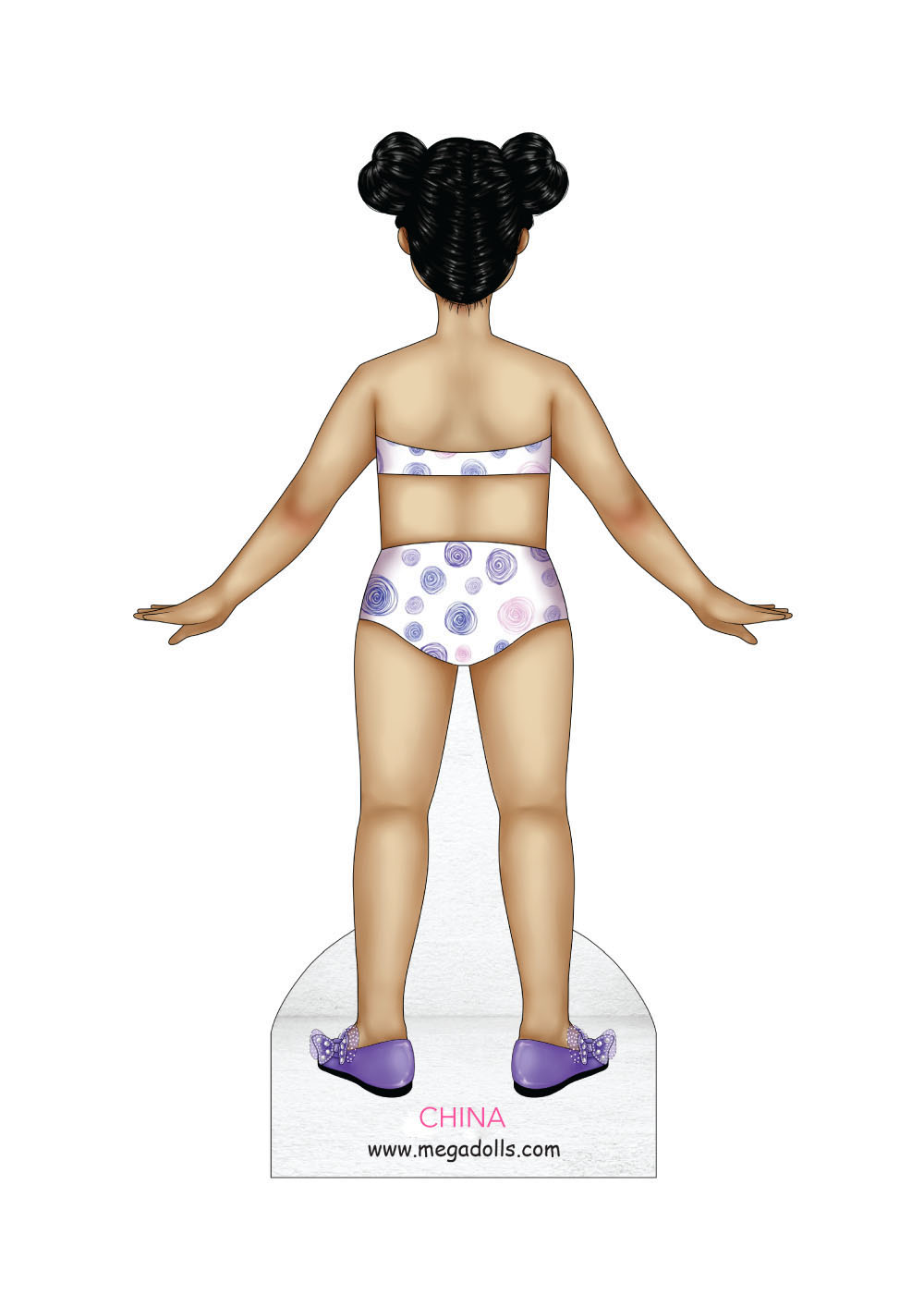 Mei Dolls From Around the World paper dolls