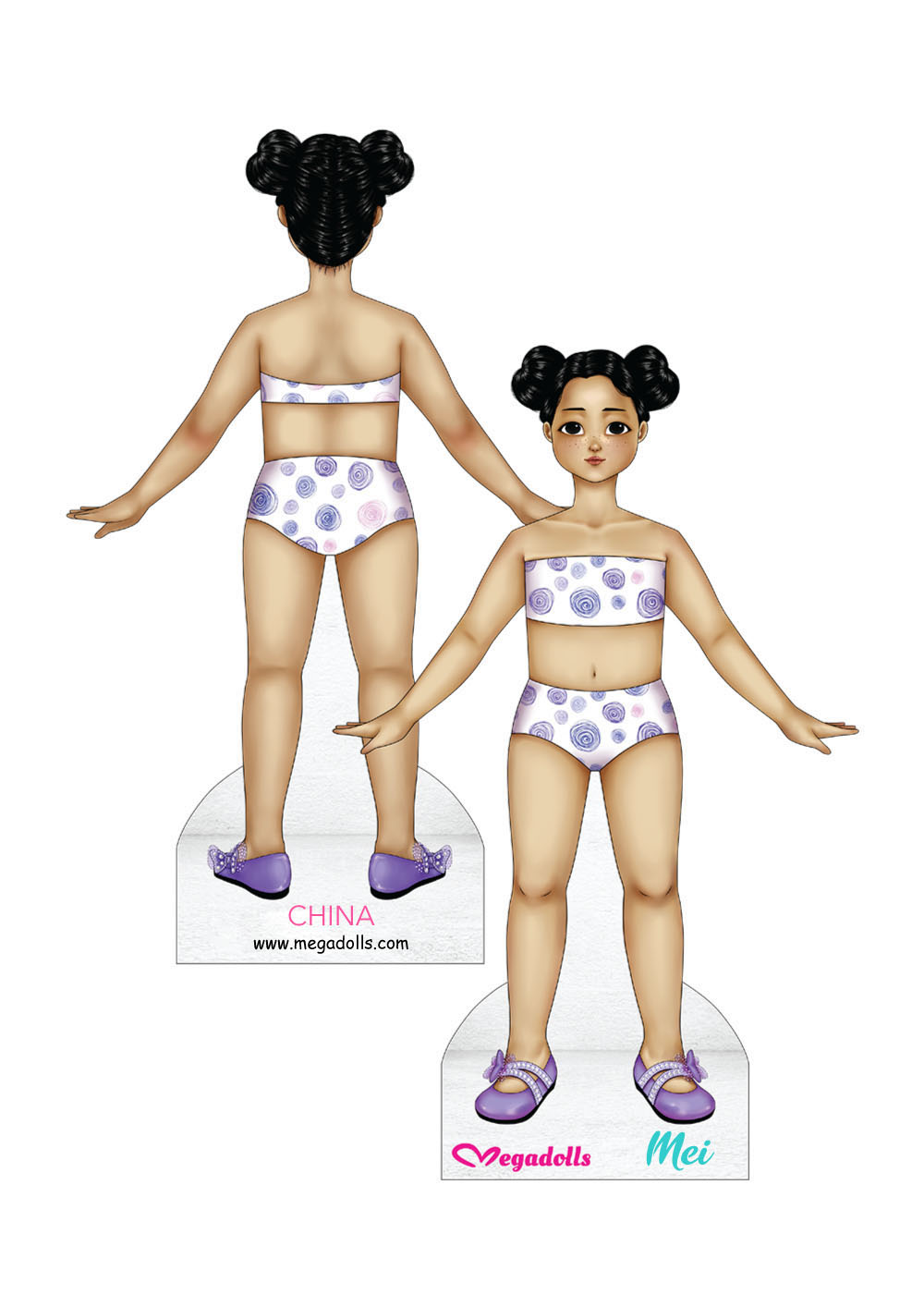 Mei Dolls From Around the World primary image paper dolls