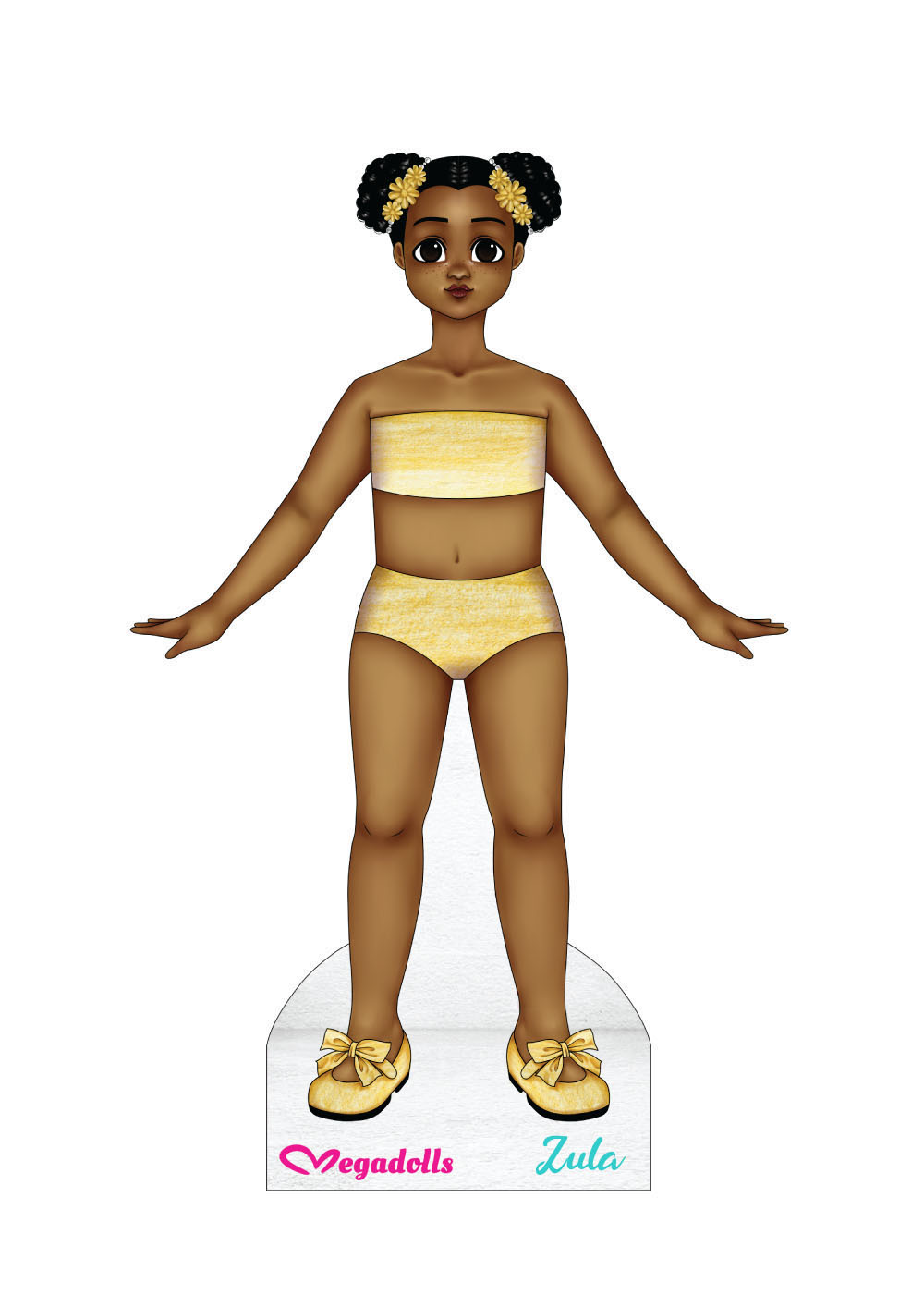 Zula Dolls From Around the World paper dolls