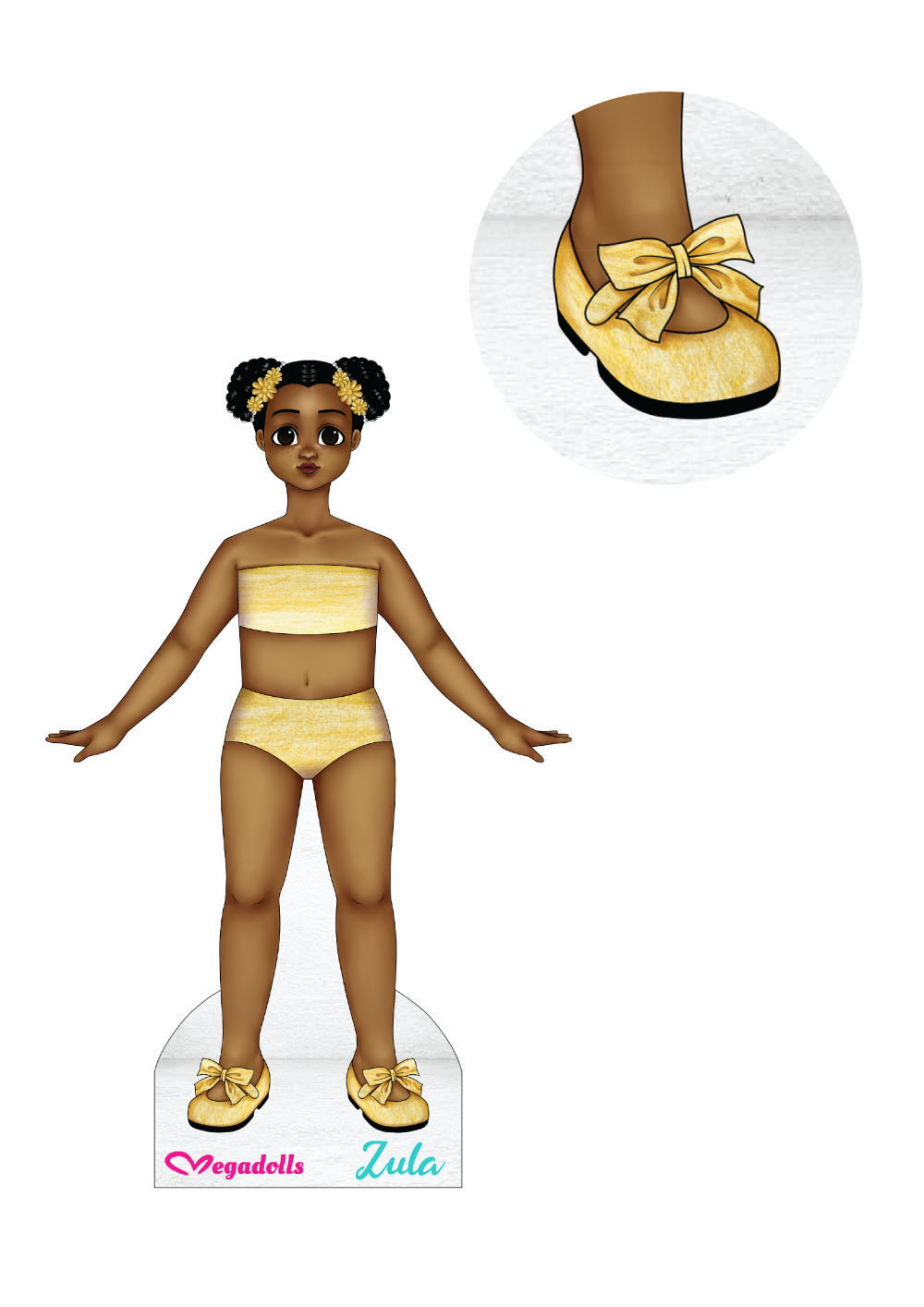 Zula Dolls From Around the World paper dolls