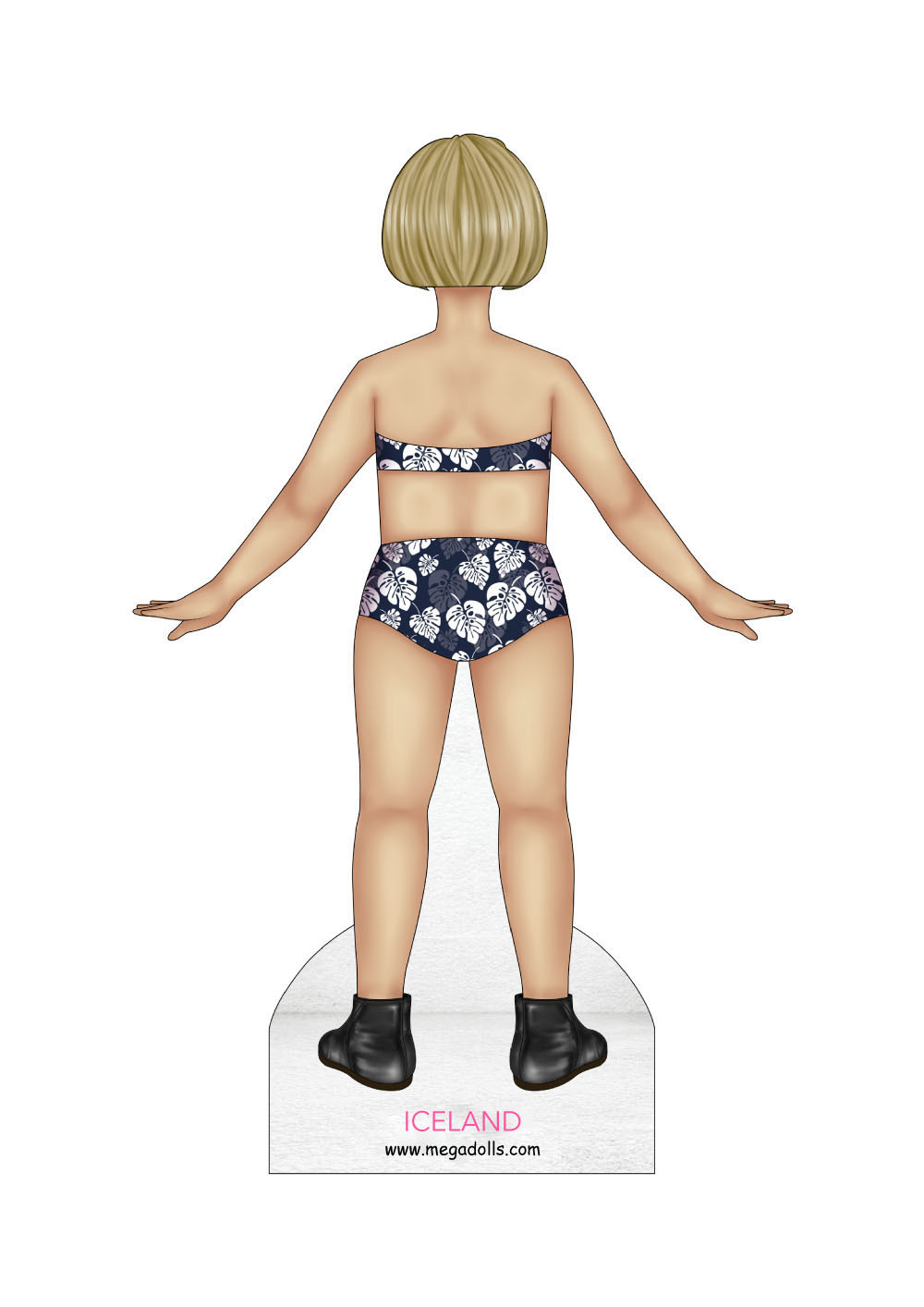 Salka Dolls From Around the World paper dolls