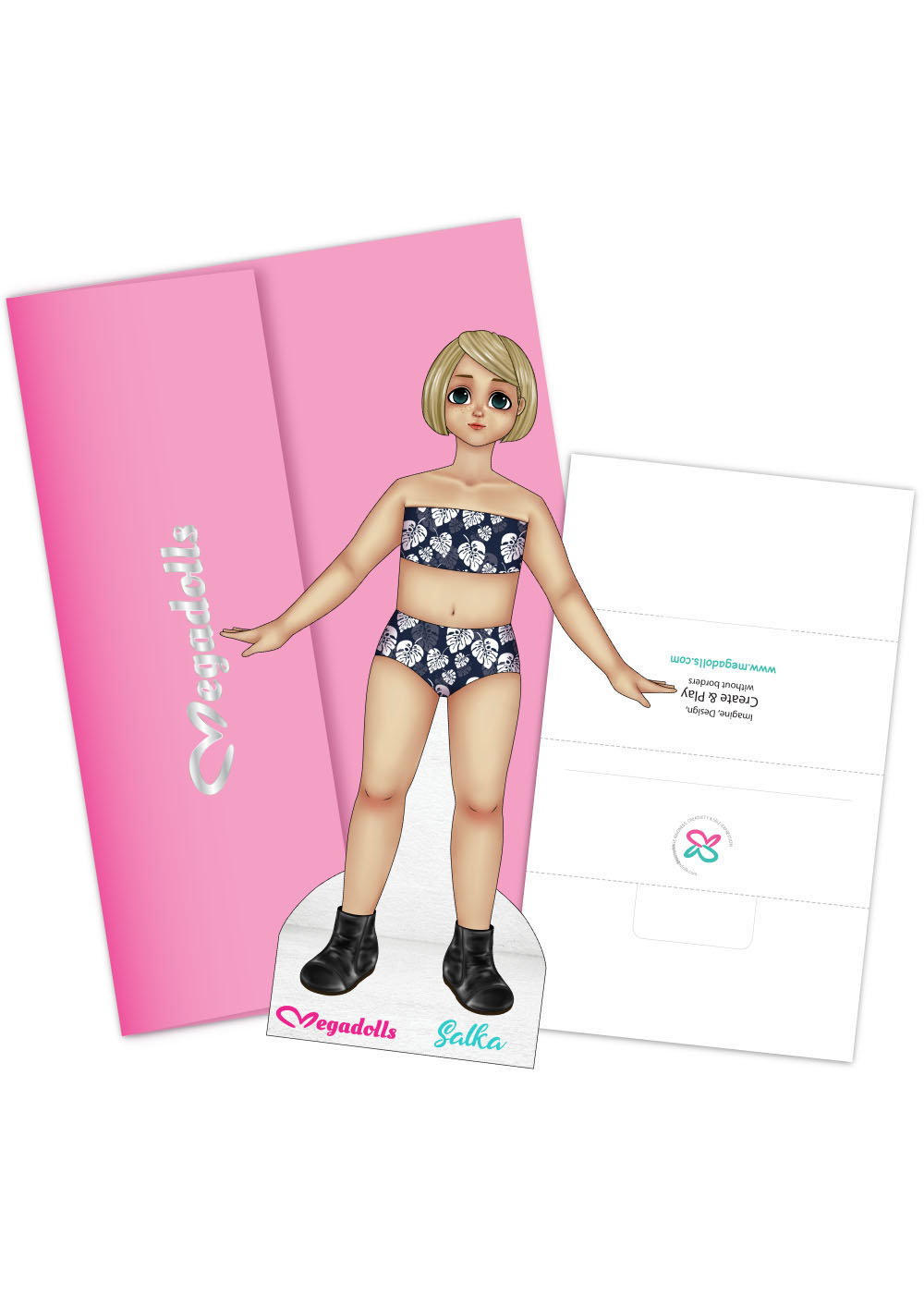 Salka Dolls From Around the World paper dolls