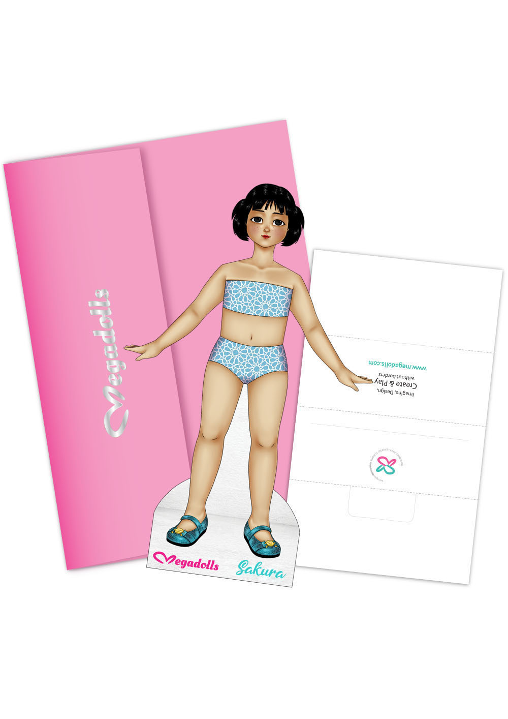 Sakura Dolls from Around the World paper dolls