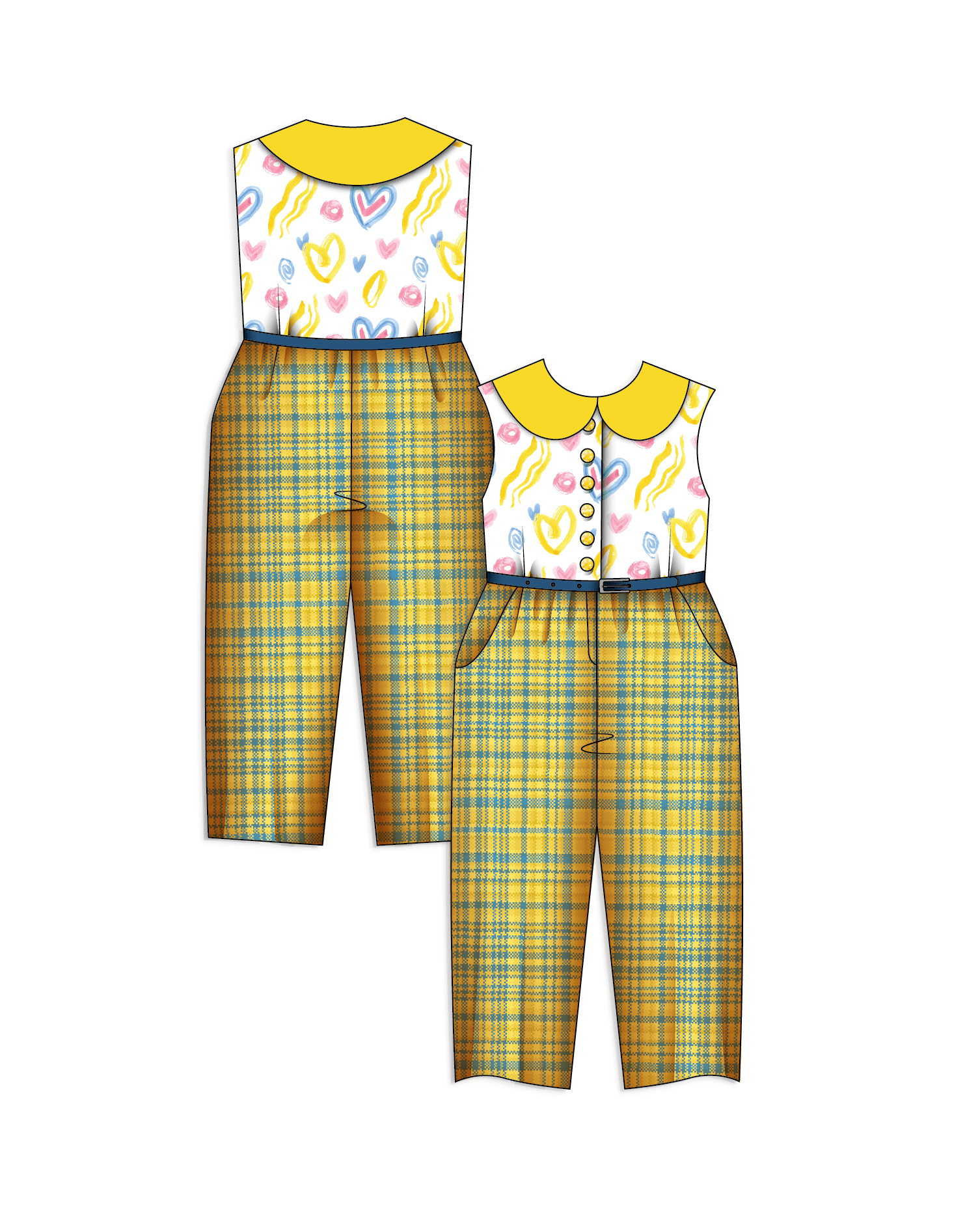 Harmony Cropped Pants Set