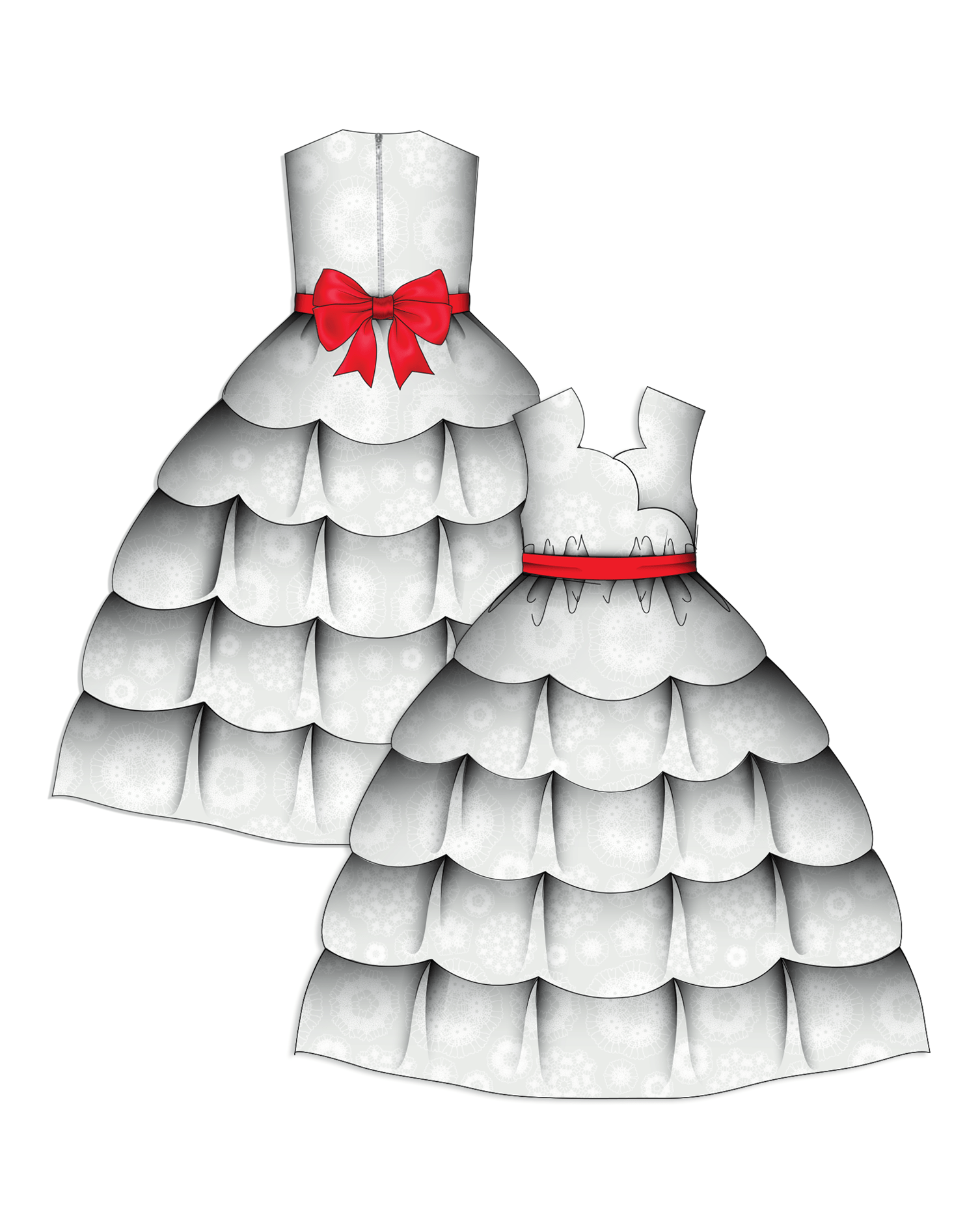 Earnest Tiered Gown