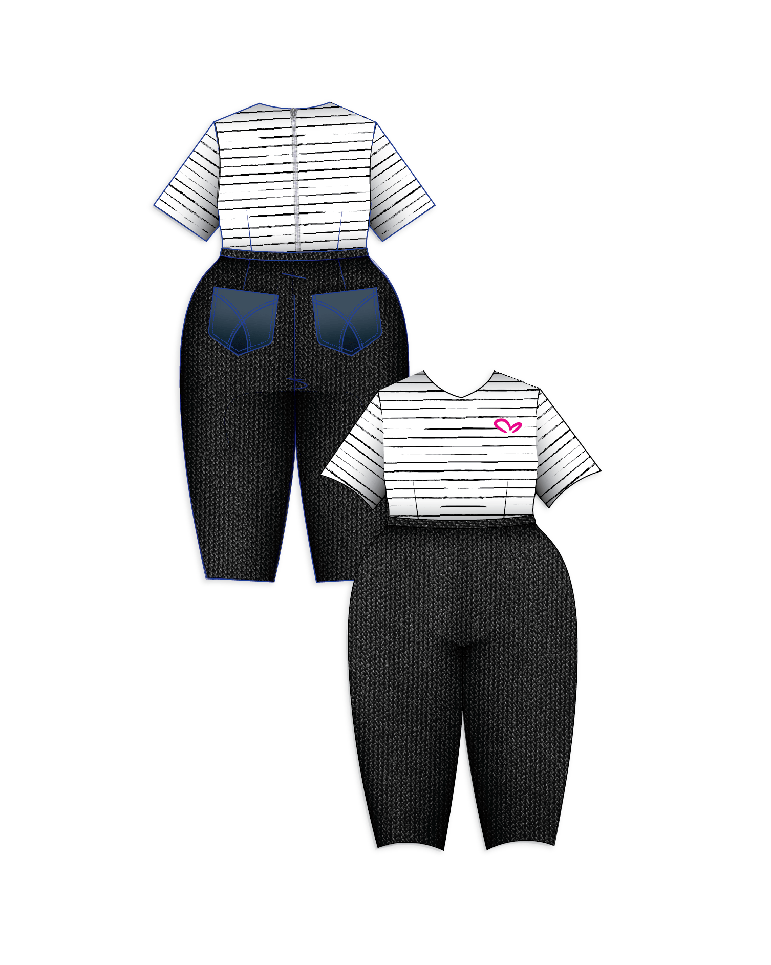 Permanence Barrel Pants Set