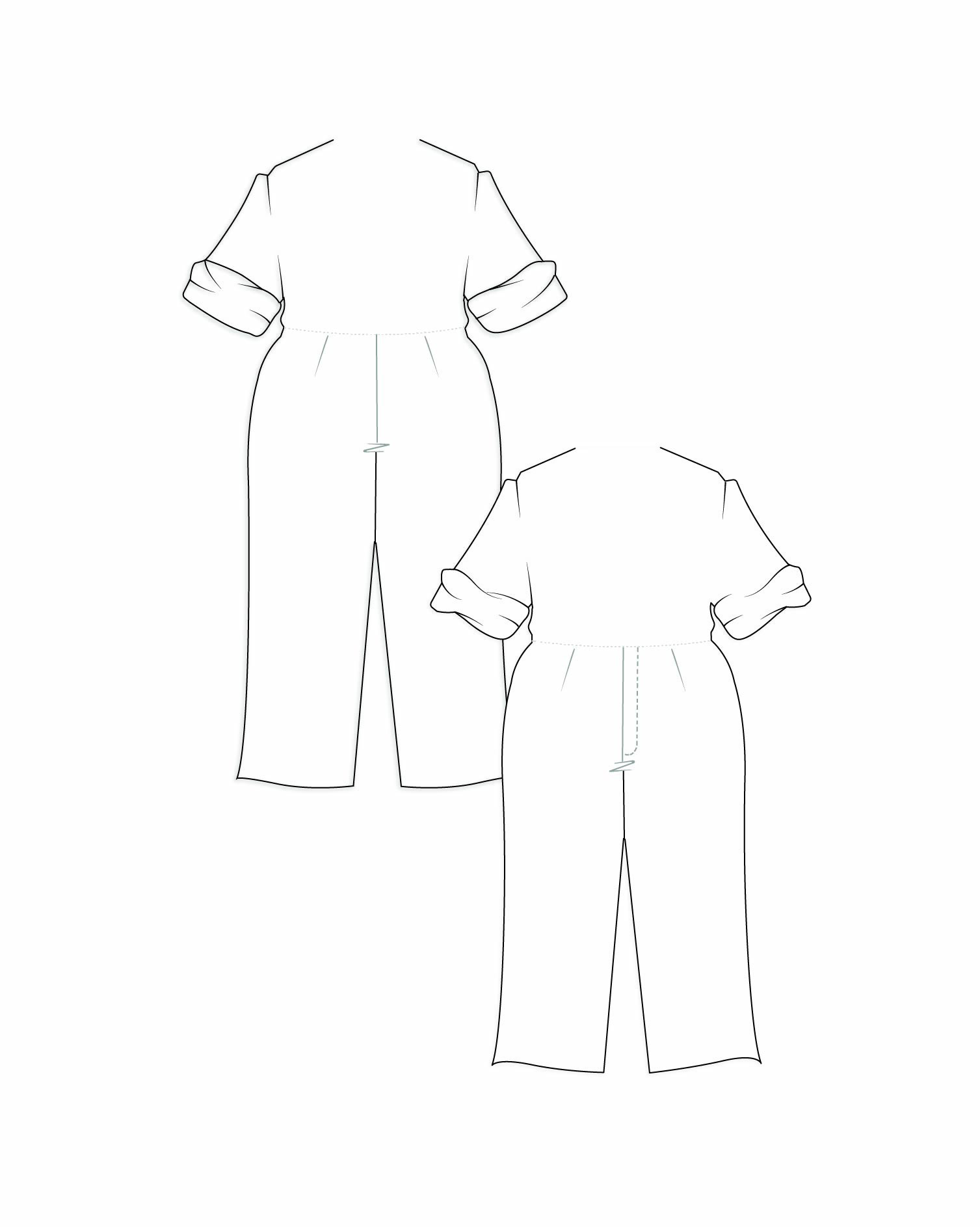 Caci Pants Set paper dolls