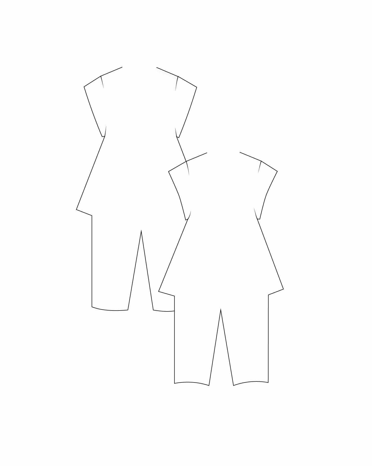 Dianni Pants Set paper dolls