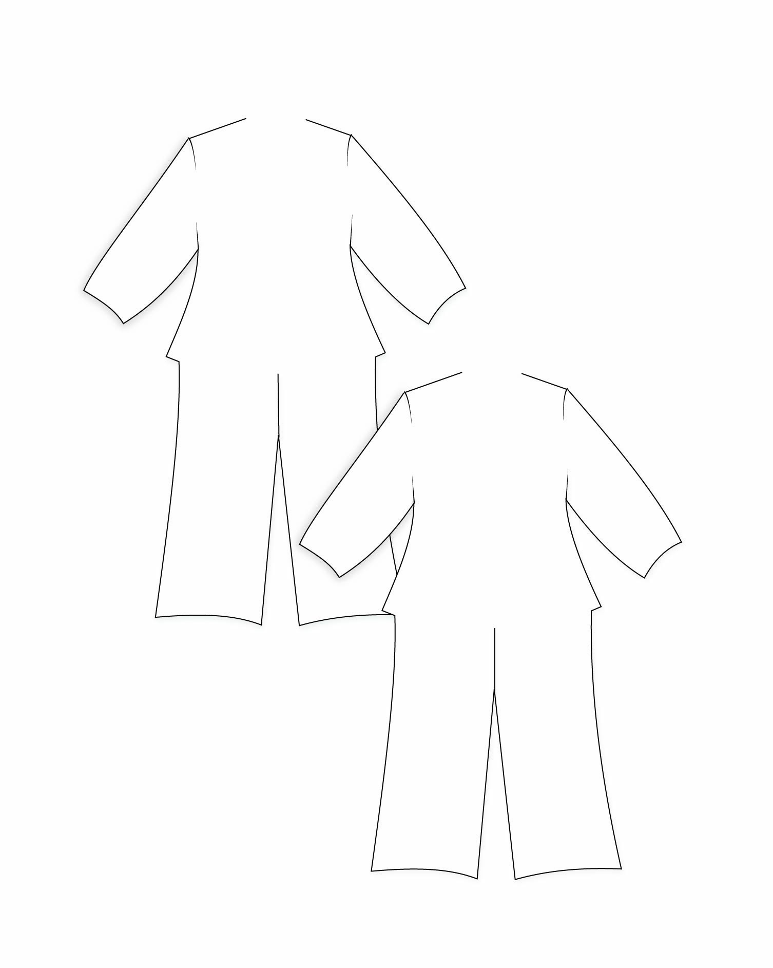 Felicha Pants Set paper dolls