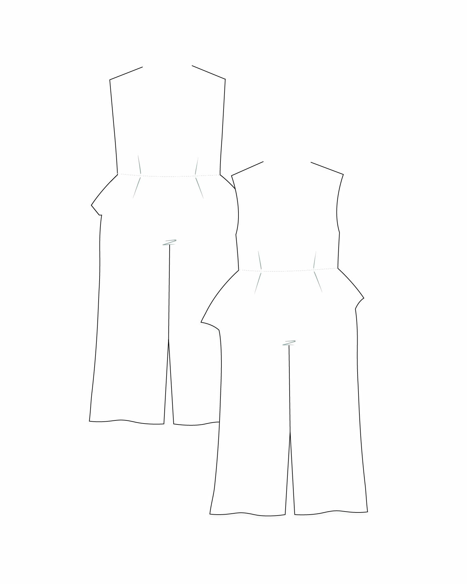 Aurelie Pants Set  paper dolls
