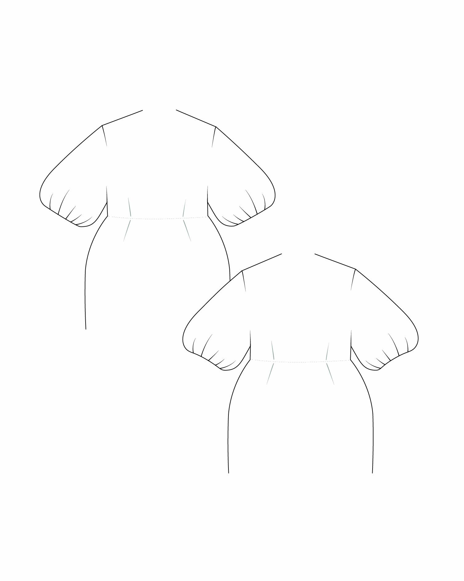 Mia’ Mini Dress paper dolls