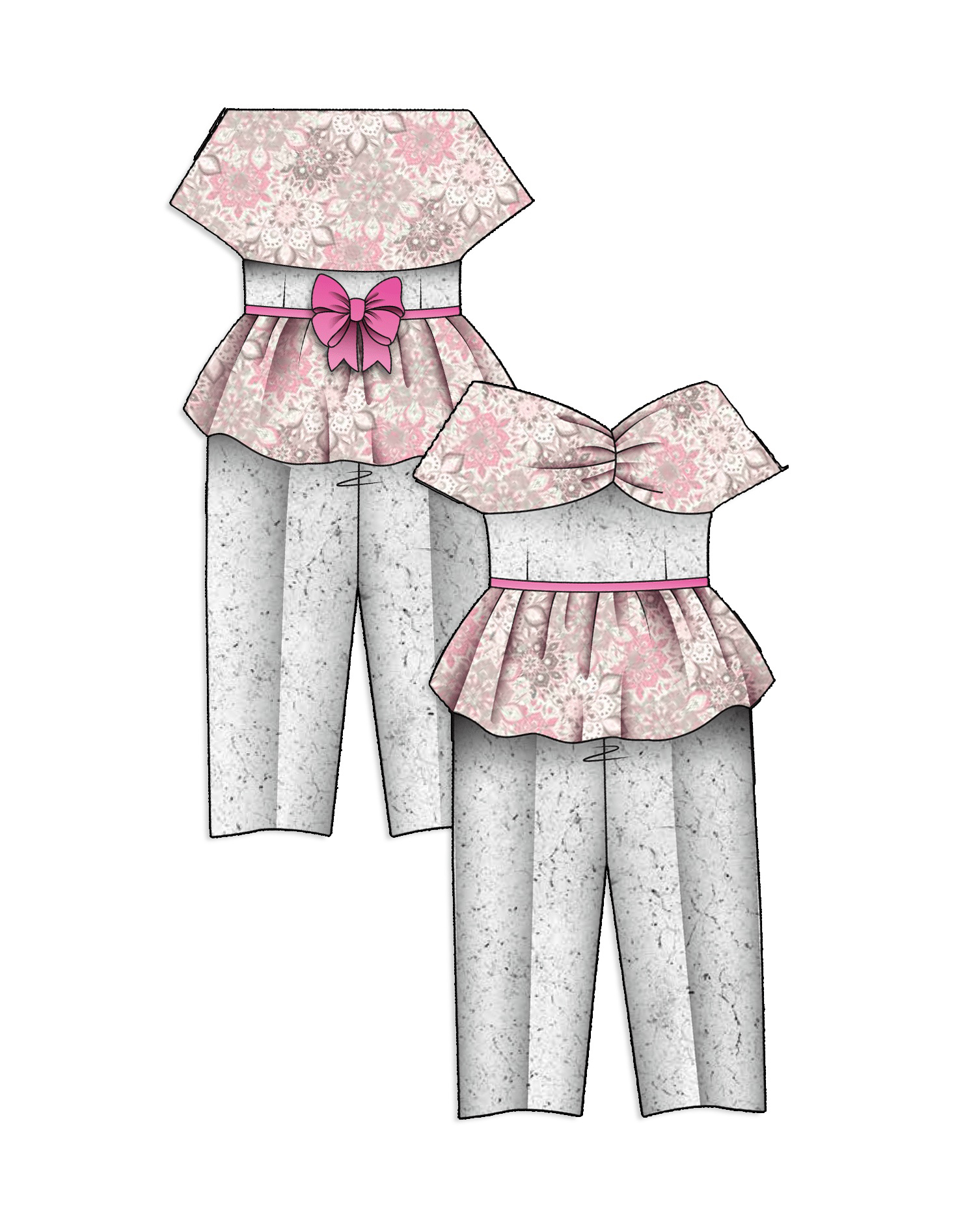 Service Pants Set  paper dolls