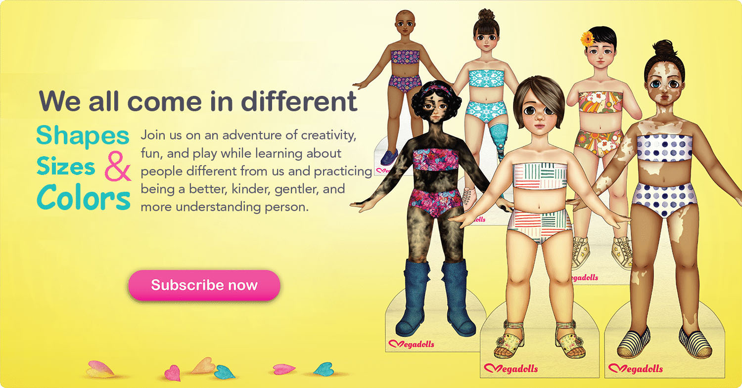 subscription banner paper dolls
