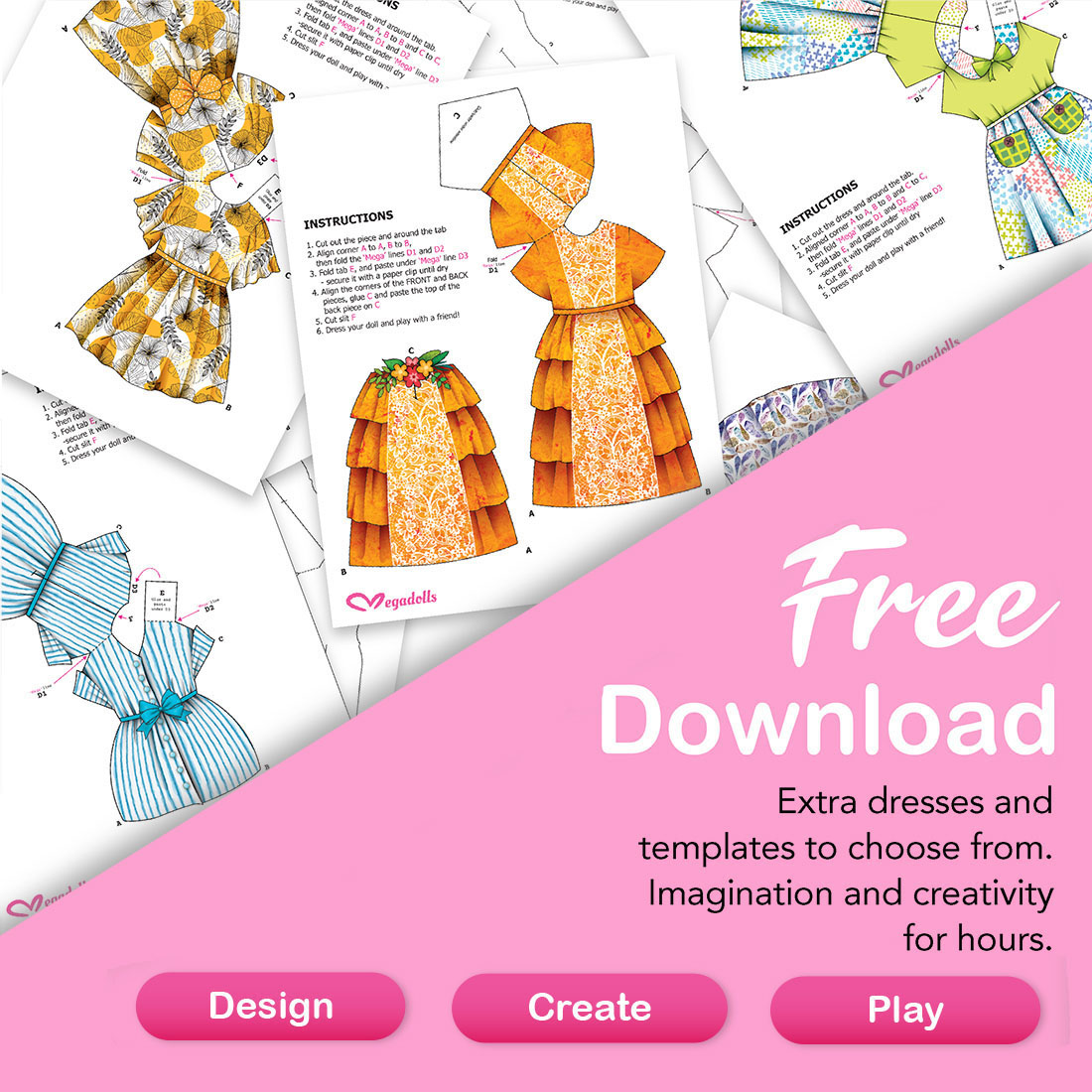 Free Download Get extra doll paper dolls paper dolls