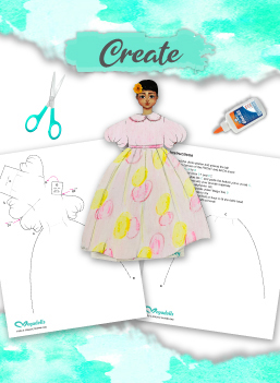 Video Thumbnail paper dolls