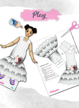 Video Thumbnail paper dolls