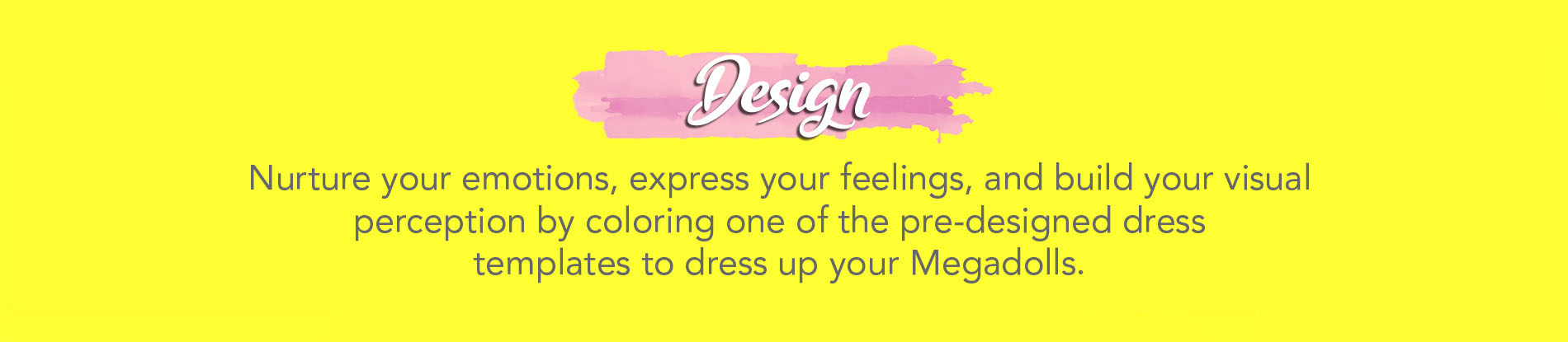 Imagine Design banner paper dolls