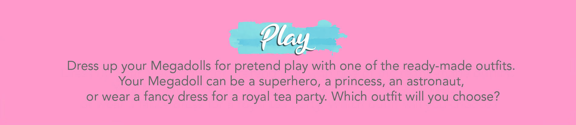 Imagine Play banner paper dolls