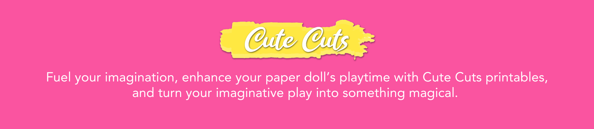 Imagine Design banner paper dolls