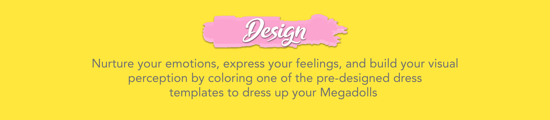 Imagine Design banner paper dolls