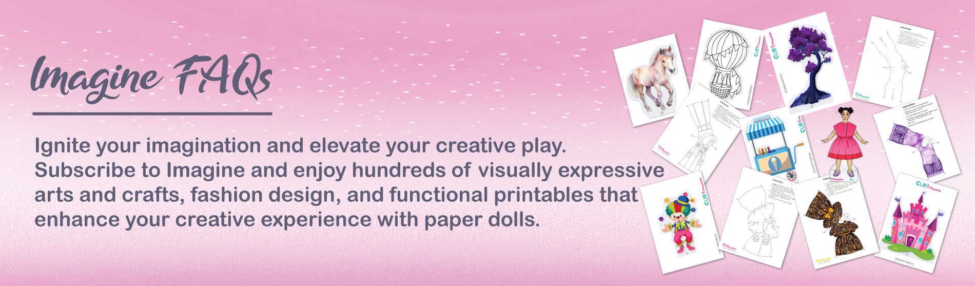 Imagine FAQ image paper dolls